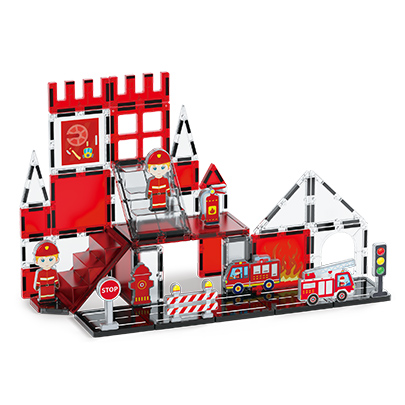 消防救援磁力積木城市