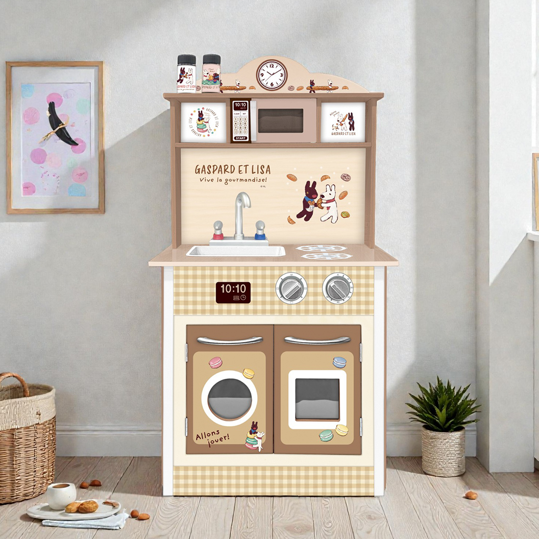 Gaspard et Lisa_Teamson木製廚房玩具