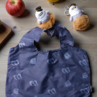 客製玩偶收納購物袋組