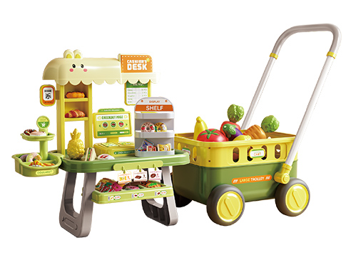 可愛超市購物車