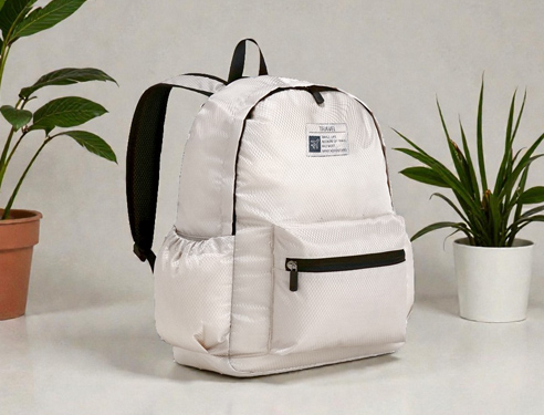 質感摺疊旅行後背包